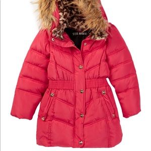 Steve Madden girls snow jacket puffer